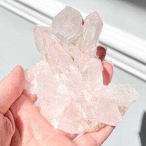 Himalayan Pink Quartz Crystal